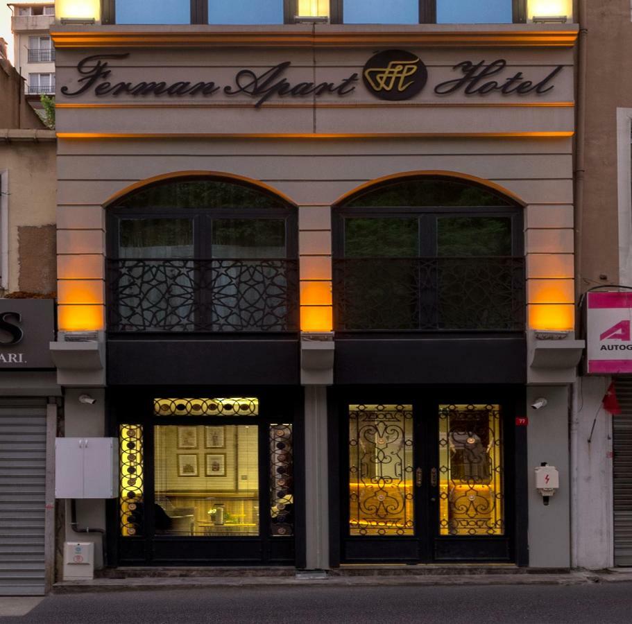 Ferman Apart Hotel Sisli Harbiye Exterior foto